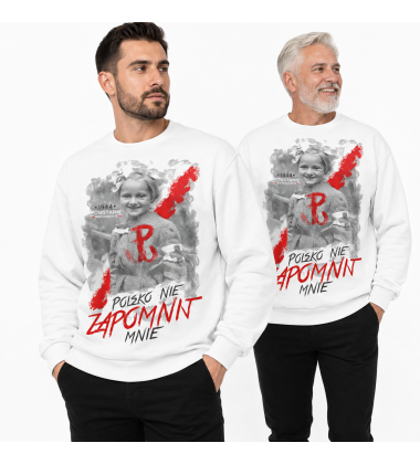 Bluza POLSKO NIE ZAPOMNIJ MNIE